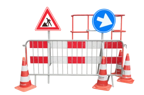 Huur een verkeers om en om regeling